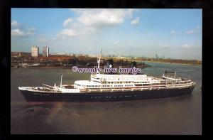 SIM0329 -  Starlauro Liner - Achille Lauro , built 1947 ex Willem Ruys -postcard