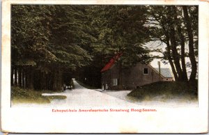 Netherlands Echoput Huis Amersfoortsche Straatweg Hoog Soeren Postcard  09.73