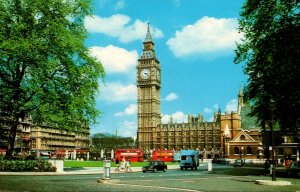 England London Big Ben and Parliament Square