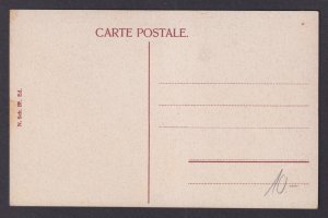 Vintage Postcard Belgium Oostende Basin Ships