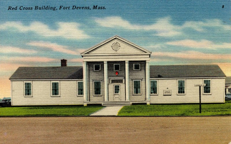 MA - Fort Devens. Red Cross Building