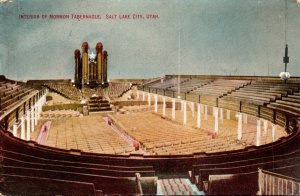 Utah Salt Lake City Mormon Tabernacle Interior