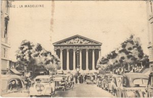 CPA HOLD TO LIGHT TRANSPARENT PARIS La Madeleine (49287)