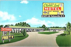 Postcard MOTEL SCENE Fultonville New York NY AI6735