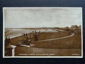 Durham Hartlepool SEATON CAREW Promenade South c1920s RP Postcard by W.H.S.& S.