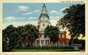 State Capitol - Annapolis, Maryland MD  