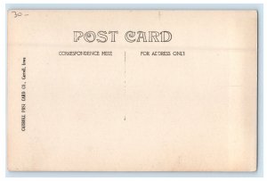 c1910's M.E. Church Street View Ames Iowa IA RPPC Photo Unposted Postcard 