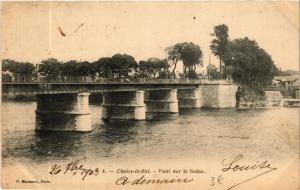 CPA CHOISY-le-ROI Pont sur la Seine (569888)