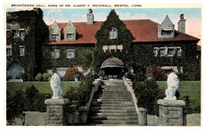 Connecticut Bristol , Brightwood Hall , Home of  Mr.Albert F.Rockwell