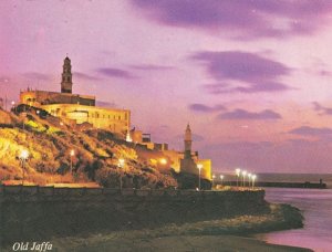 Old Jaffa Israel Sound & Light Show Postcard