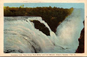Canada Ontario Port Arthur and Fort William Twin Cities Kakabeka Falls 1944