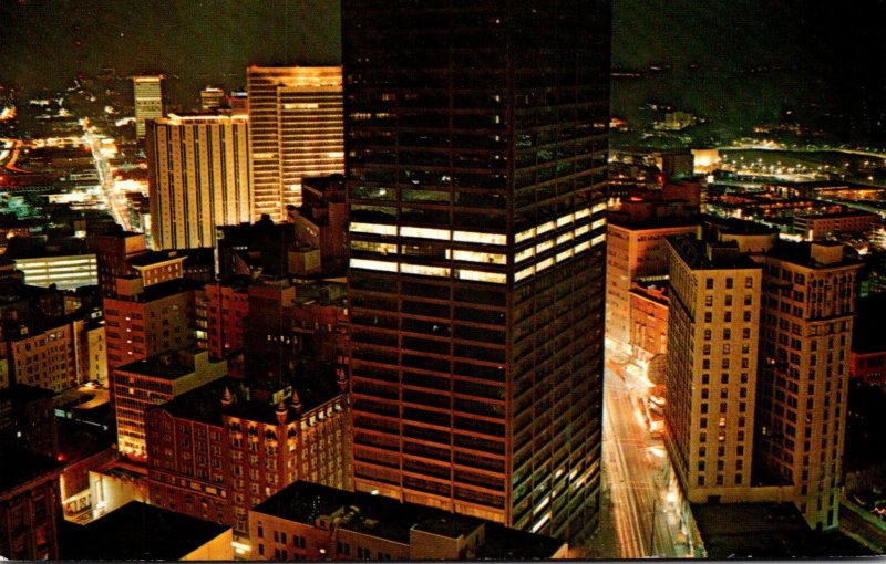 Georgia Atlanta Equitable Building At Night