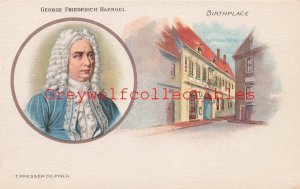 George Friderich Haendel, German-British, Baroque composer, Birthplace