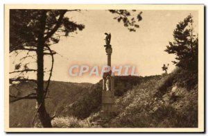 Old Postcard Notre Dame Du Laus column of & # 39ange