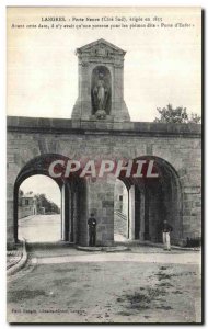 Postcard Old New Gate Langres Cote Sud