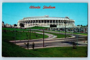 c1950's Atlanta Stadium Home Of Braves & The Falcons Atlanta Georgia GA Postcard