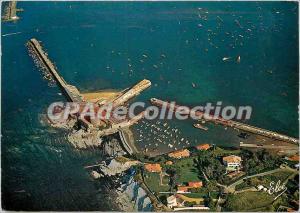 Modern Postcard St Jean de Luz (Pyr Atlantique) Socoa general view on the For...