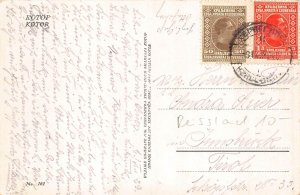 Croatia 1929 Kotor Mountains General view vintage postcard