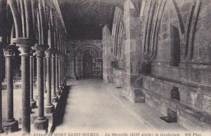 France Abbaye du Mont Saint-Michel La Merveille le lavatorium