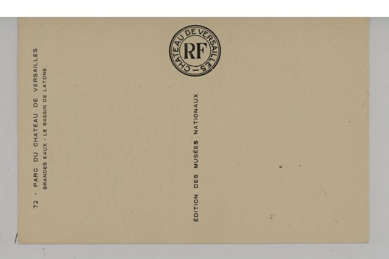 France - Versailles. Chateau, Latone Fountain