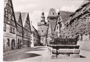 Germany Rothenburg Ob Der Tauber Markusturm Mit Roederbogen 1959