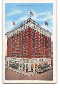 Birmingham Alabama AL Postcard 1930-1950 The Tutwiler Hotel