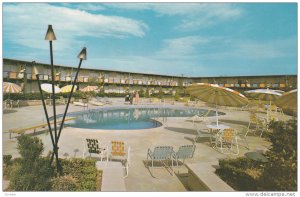 Swimming Pool, Western Hills Motor Inn, Shreveport, Bossier City, Louisiana, ...