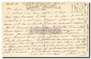 Old Postcard Quimper facade of the Cathedral