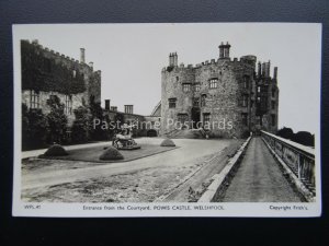 Montgomeryshire WELSHPOOL Powis Castle - Old RP Postcard by Frith