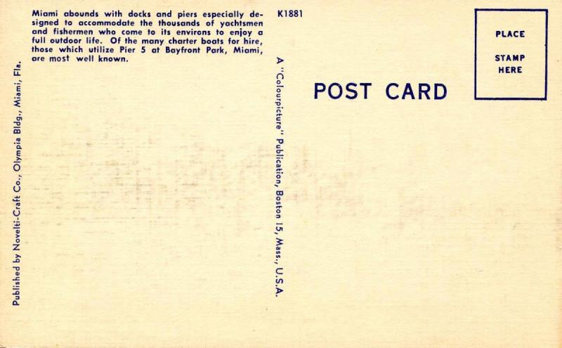 FL - Miami. Million Dollar Fishing Pier