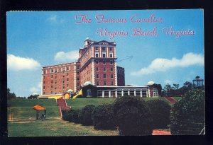 Virginia Beach, Virginia/VA Postcard, The Famous Cavalier Hotel, 1958!