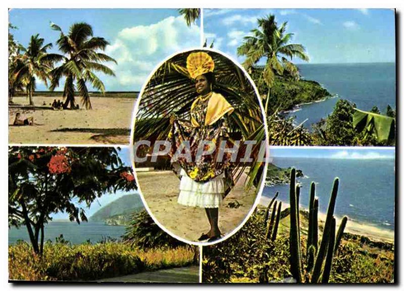 Postcard Modern Guadeloupe