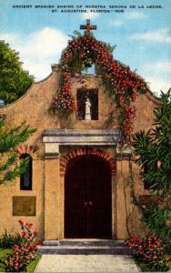 Florida St Augustine Ancient Spanish Shrine Of Nuestra Senora De La Leche