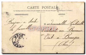 Old Postcard Lorraine Toul Interior of the Train Station