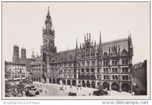 Germany Muenchen Rathaus Real Photo