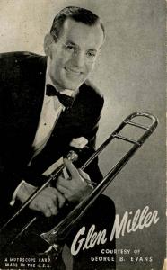 Glen Miller Autograph (A Mutoscope Card)