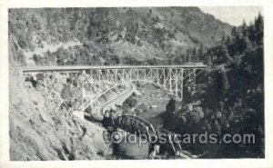 Western Pacific Railroad, River Canyon, CA USA Train, Trains, Locomotive  Unu...