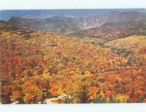 Unused Pre-1980 AERIAL VIEW OF TOWN White Mountains New Hampshire NH n2276