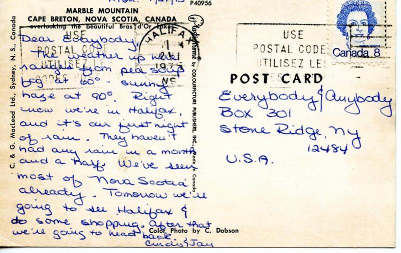 Canada - NS, Cape Breton. Marble Mountain