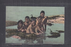 NEW ZEALAND, WHAKAREWAREWA, BATHING POOL, c1910 ppc., unused.