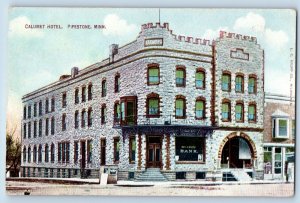 Pipestone Minnesota Postcard Calumet Hotel Building Exterior View 1910 Unposted