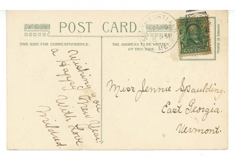 Greeting - New Year                        (Winsch, tear)