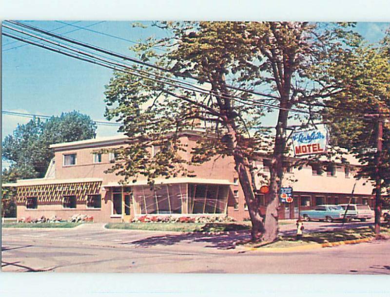 Unused Pre-1980 LINKLETTER MOTEL Summerside Prince Edward Island PE o0420-13