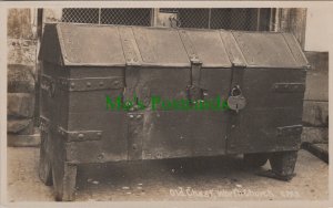Sussex Postcard - Old Chest, Worth Church  RS36315