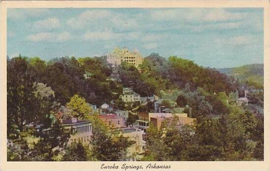 Arkansas Eureka Springs Birds Eye View Of Eureka Springs