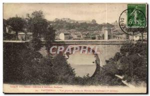Parthenay Old Post Card General view taken from the mill Godineau