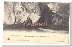 PADIRAC Postcard Old mourners lake rain (caves)