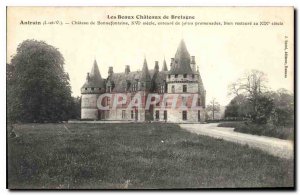 Old Postcard The Beautiful Castles of Brittany Antrain Chateau Bonnefontaine
