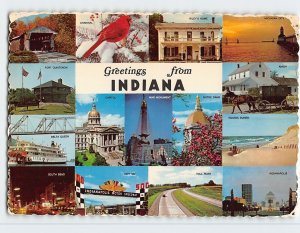 Postcard Greetings from Indiana