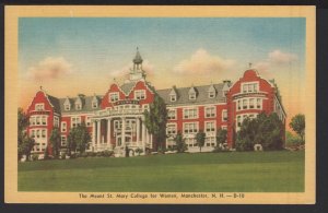 New Hampshire MANCHESTER The Mount St. Mary College for Women ~ LINEN